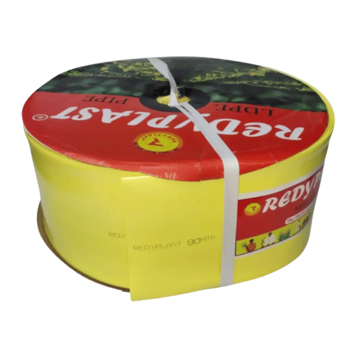 LDPE PREMIUM HOSE FLEXIBLE PIPE Yellow 3" 90 M.